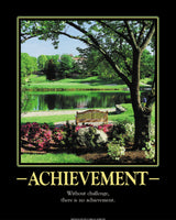 Achievement Motivational Poster