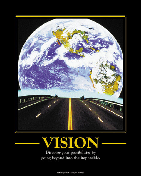 Vision Motivational Poster