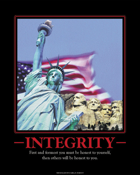 Integrity Motivational Poster